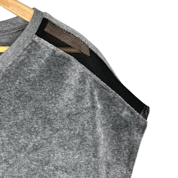 Heroine Sport Sleeveless Valour Crop Top Mesh Cutouts Size Large - Picture 2 of 5